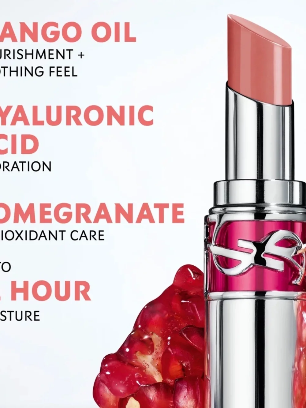 YSL Rouge Volupte Candy Glaze Double Care Balm - # 15 Showcasing Nude